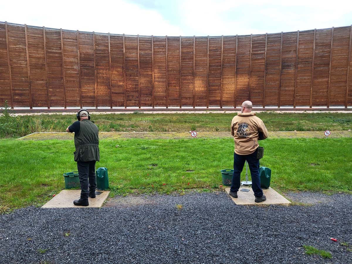 Der neue Olympia Wurftaubenstand in Wittloge